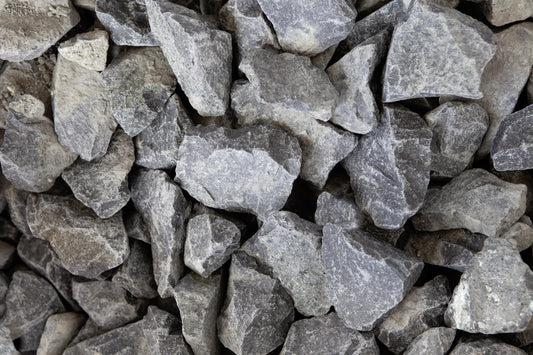 Gabionen Füllungen verschiedene Sorten und Körnung, VPE 500KG Basalt