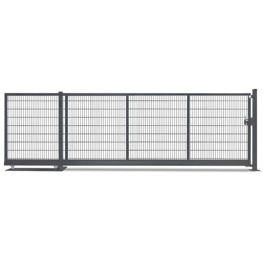 Schiebetor V-Star F60 Manueller Antrieb bis 350 cm Lichte Weite